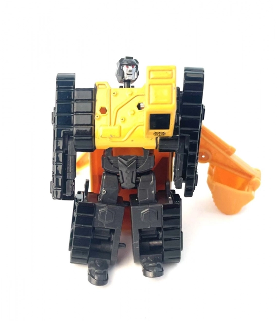 Transformerende robot - graafmachine/bulldozer/tankwagen