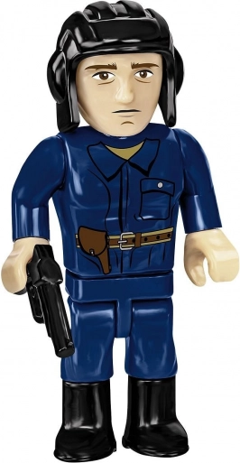 Tankfiguur en gedetailleerd interieur