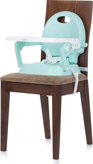 3-en-1 : chaise haute, assise basse et rehausseur