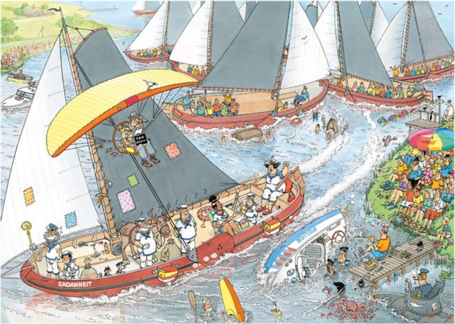 JUMBO Puzzle JvH Traditions hollandaises 2x1000 pièces