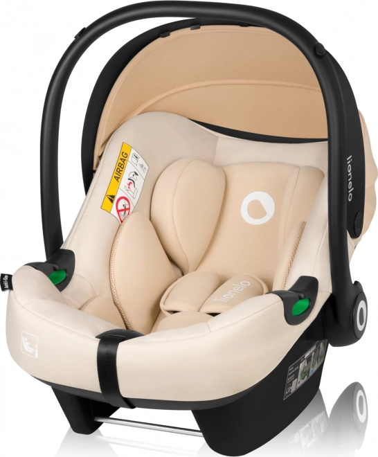 LIONELO Siège Auto Astrid i-Size 40-87cm, Beige Sable
