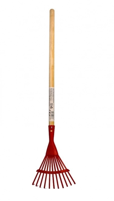 WOODY Fächerrechen für Kinder 80 cm