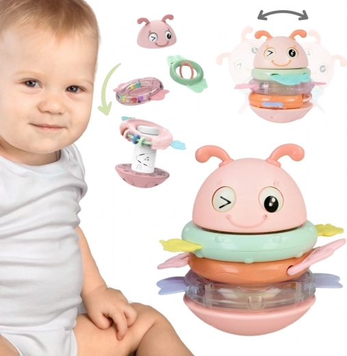 Teethers and rattles in one