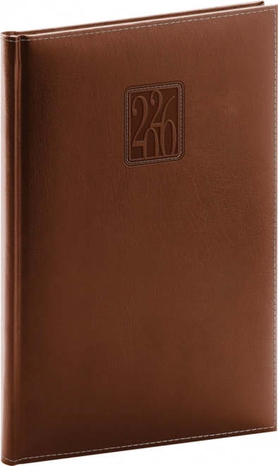 Weekly Planner Panama 2026 Brown