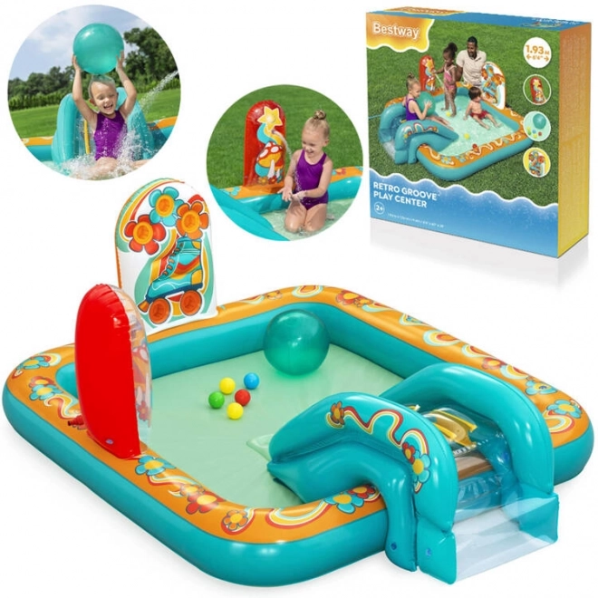 Inflatable Retro Groove Play Center by Bestway