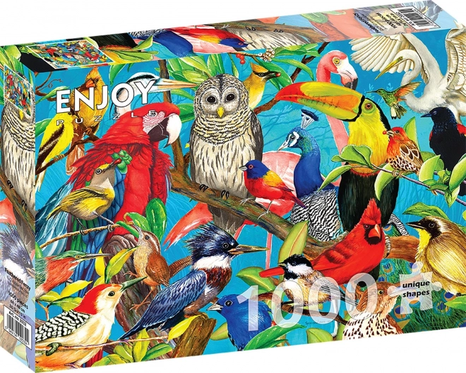 Puzzel Veren Gekte 1000 Stukken