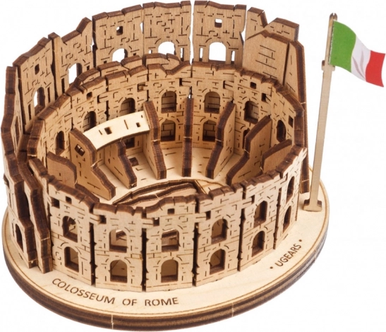 Ugears 3D Holzmechanisches Puzzle Kolosseum