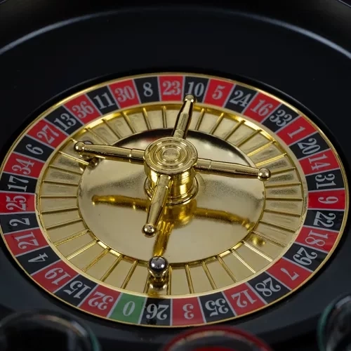 Party Roulette Game Set with Shot Glasses