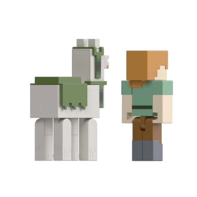 Minecraft figuurtjes Alex en lama