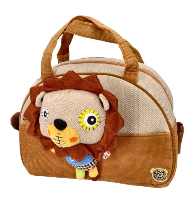 Sac à main pour enfants EcoSnoopers avec motif lion