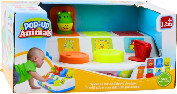 Interactief spel voor kinderen Pop Up Dieren