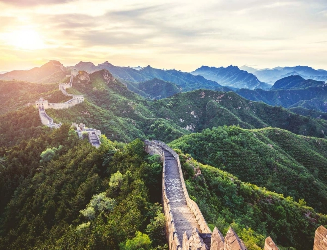 Ravensburger Puzzel Chinese muur in zonneschijn 2000 stukjes