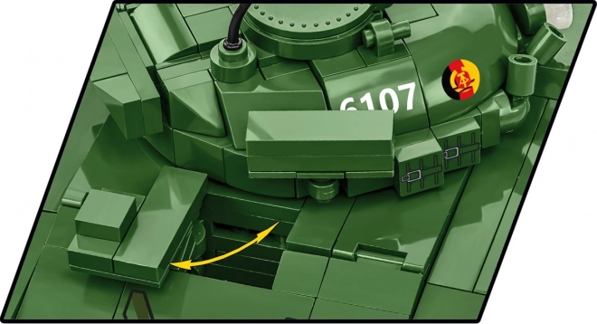 COBI 2625 Strijdkrachten T-72 (DDR/SOVJET), 1:35, 680 stuks, 1 f