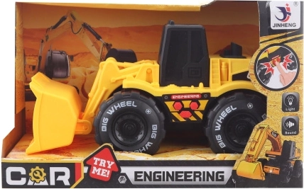 Construction Vehicle Loader with Batteries