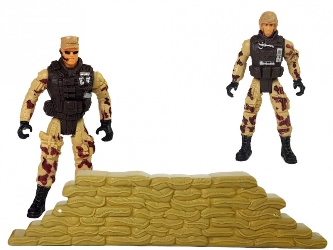Militaire gigantische vliegtuigset 87 cm met geluiden Licht Militaire accessoires