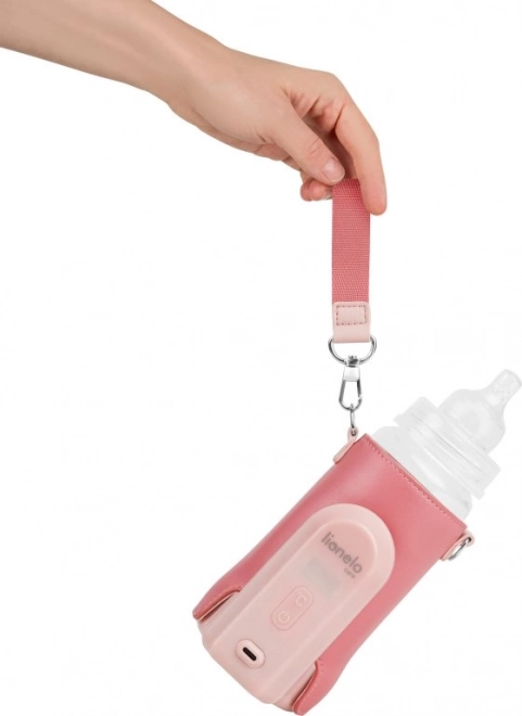 Draadloze flessenwarmer Thermup Go Evo Koraalroze