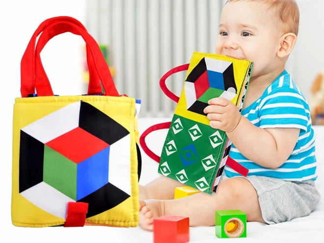 Faltbares Sinnesbuch für Babys