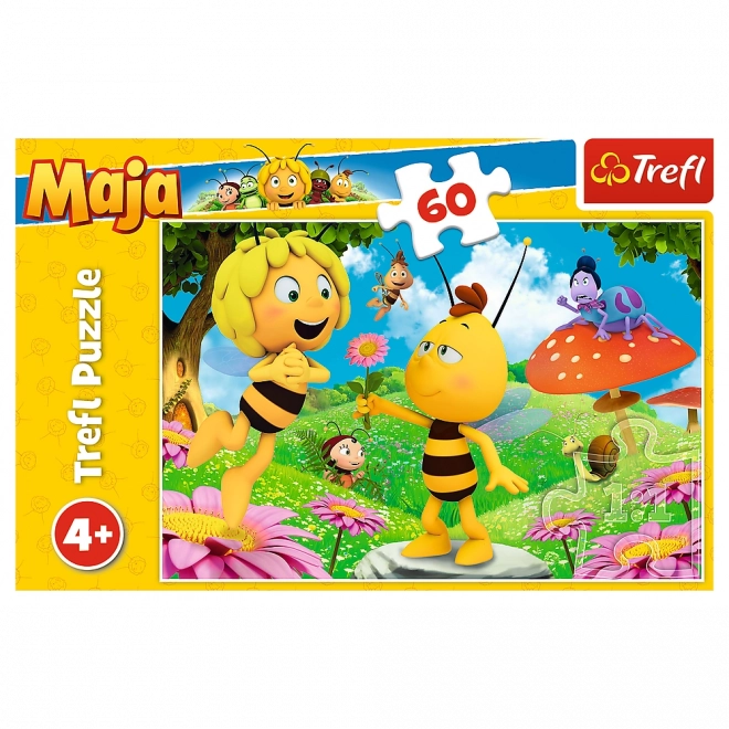 Puzzle Trefl Blumen für Maja, Biene Maja Märchen