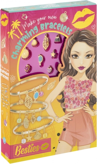 set voor het maken van armbanden met bedels Besties