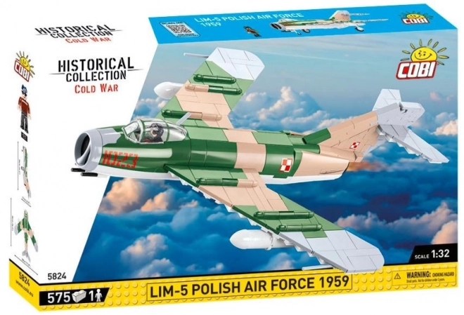 Bausteine Lim-5 Polnische Luftwaffe 1959