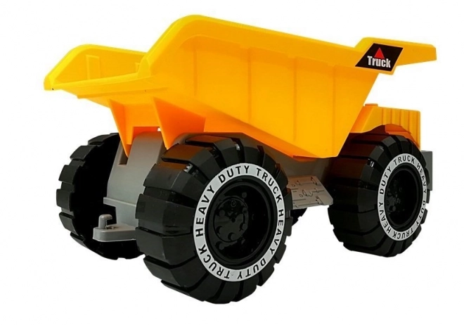 Large Toy Truck with Trailer and Bulldozer 49 cm