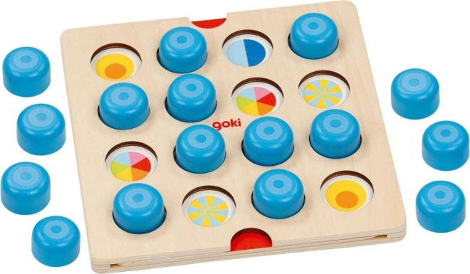Houten memory Dieren en symbolen