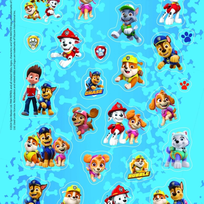 Sticker and Coloring Book 100 Stickers PAW PATROL 21.5 × 28 cm