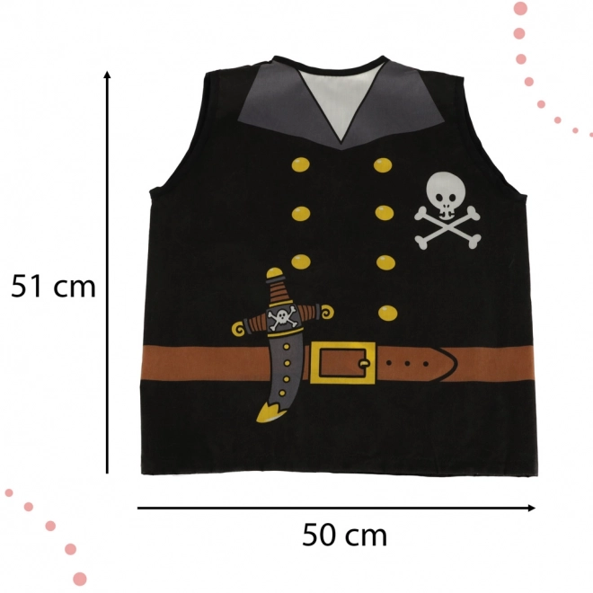 Piratencostuum voor kinderen 3-8 jaar