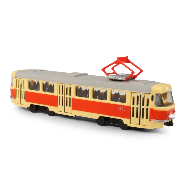 Tram meldt haltes aan