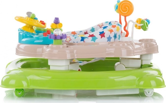 Loopstoeltje Joya Lux 4-in-1 voor kinderen met sterrenpatroon