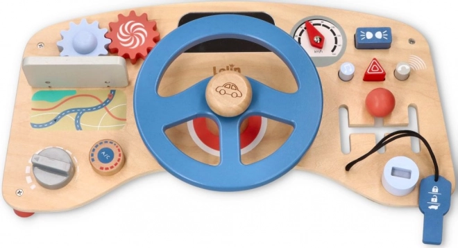 Houten stuur voor kind