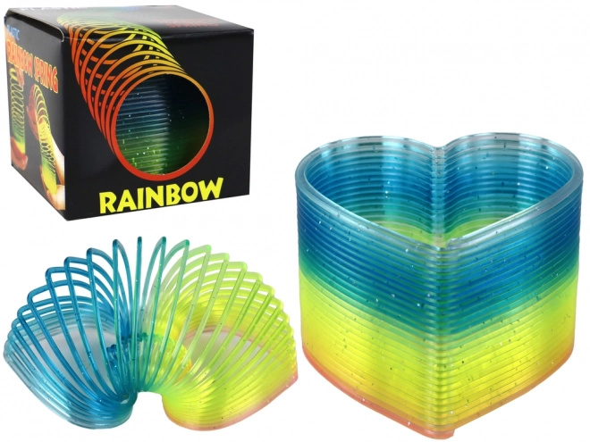 Cult Regenboog Lente Hart Glitter Kalmerende Gadget 6 cm