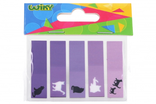 Zelfklevend blok met katten