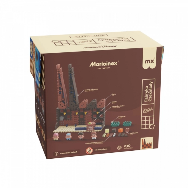 Bouwpakket Mini Waffle - Wedel Chocoladefabriek, 230 stukken