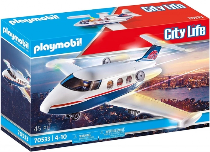 City Life Privatflugzeug – Spielset
