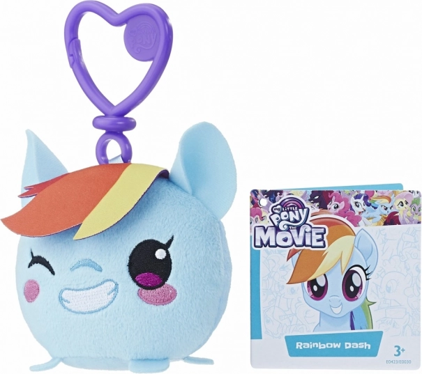 My Little Pony plush keychain with clip