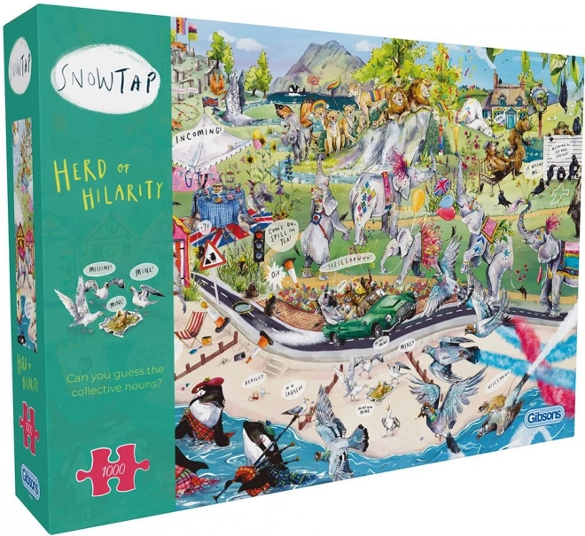 Gibsons Leuk Kudden Puzzel 1000 Stukken