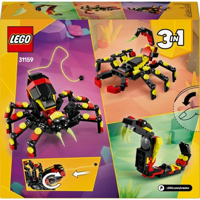 Lego Creator wilde dieren webslinger spin