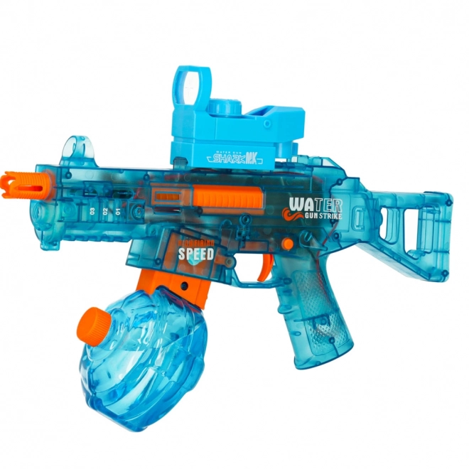 Elektrische waterpistool blauw 350 ml voor kinderen