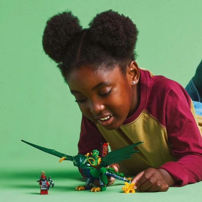 Lloyd's Green Forest Dragon LEGO Ninjago Set