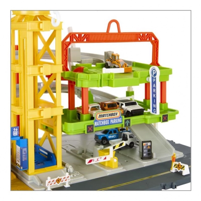 Matchbox Constructiezone met lichten en geluiden