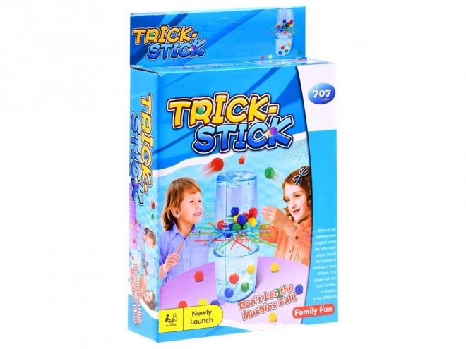 Skill Game Trick Stick Falling Marbles