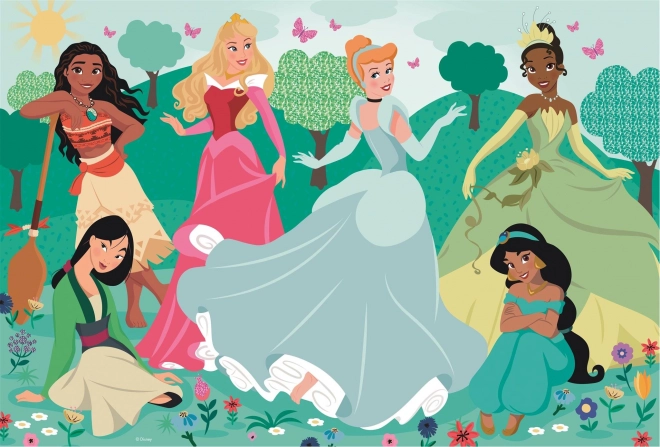Maxi puzzel 104 stukjes Disney Prinsessen
