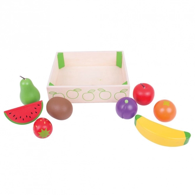 Holzspielzeug Bigjigs Toys Obstkiste