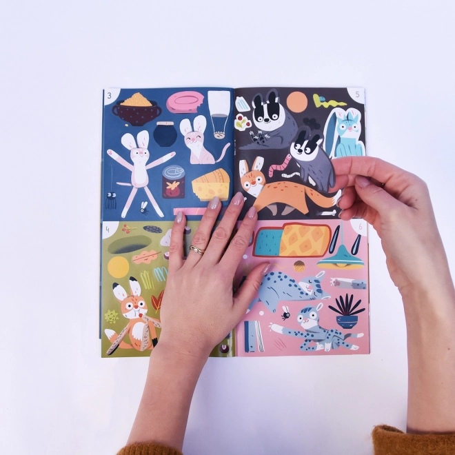 Sticker Notebook Full of Fun with 111 Stickers