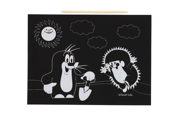 Scratch Picture Mole and Friends