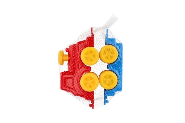 Kunststof treintje met afneembaar wagonnetje 41 cm