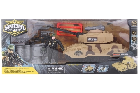 Militaire set met tank voor kinderen