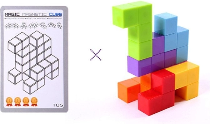 Magnetic connections for stable 3D builds