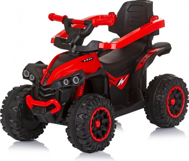 Chipolino loopauto met duwstang en dak ATV rood